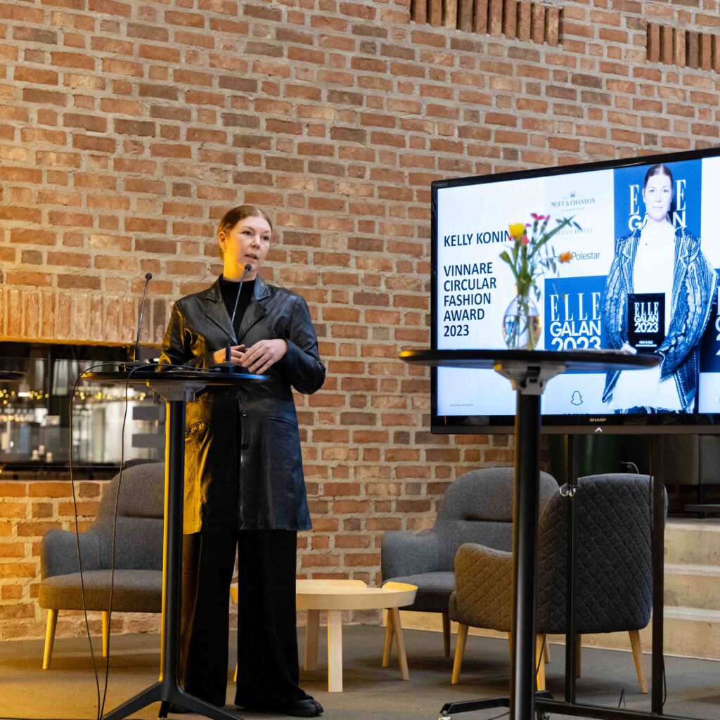 Kelly Konings - 2023 års vinnare av H&M och ELLE Circular Fashion Award