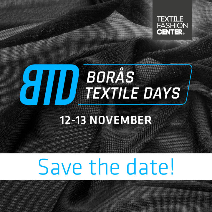 Borås Textile Days. Logga och Save the date.